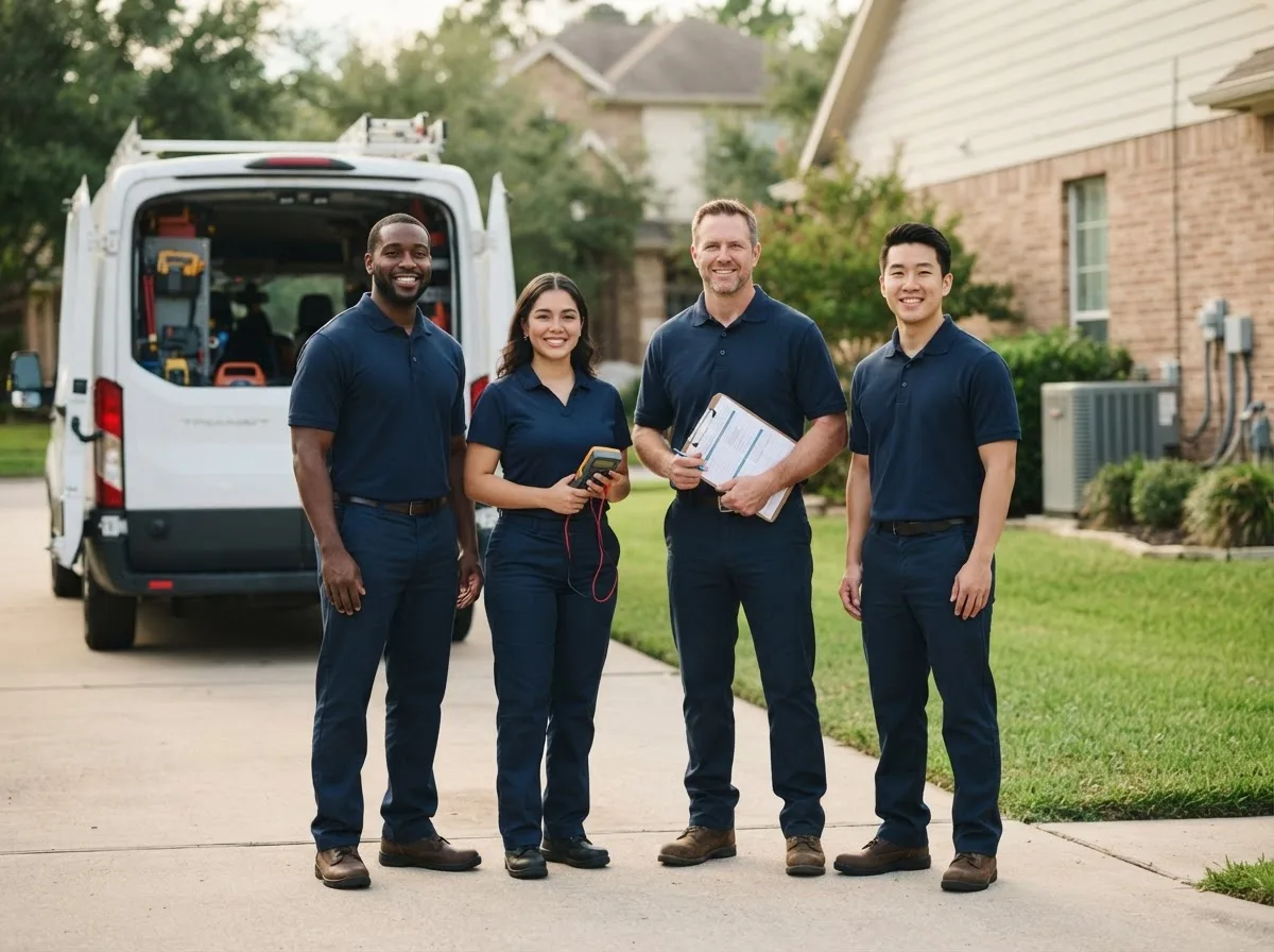 Certified HVAC technician near Plumerville, AR